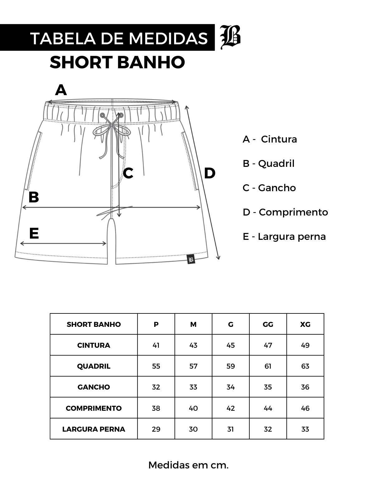 SHORT DE BANHO FLORAL MARINHO